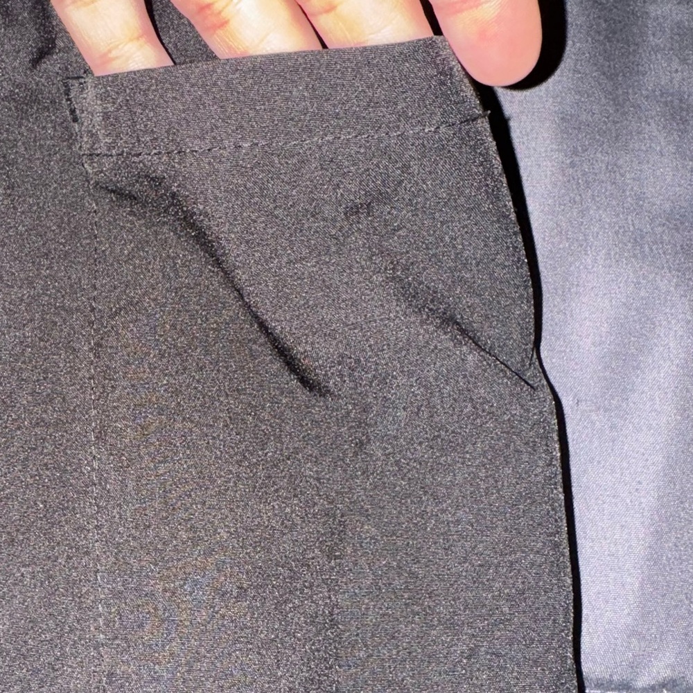 XL 4 Flex Black Drawstring Scrub Pants - Picture 3 of 8